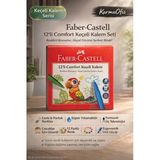 Comfort 12’Li Keçeli Kalem Seti – Yıkanabilir, Canlı Renkler, Çocuklar İçin Güvenli Boyama Kalemi