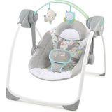 Comfort 2 Go Kompakt Taşınabilir 6 Vitesli Müzikli Bebek Salıncağı, Kolay Seyahat Için Katlanır - Hayali Orman, 0-9 Ay