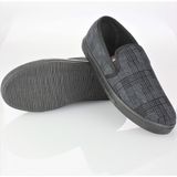 Comfort Bay Unisex Yazlık Keten Espadril Ayakkabı Siyah Desenli Günlük Kullanım İçin