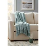 Comfort Craft 180X220 cm Büyük Boy Pamuklu Koltuk Örtüsü - Balkon ve Yatak Battaniyesi - 180 x 220 cm - Turkuaz
