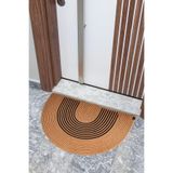 Comfort Craft Bohem Dekoratif Dış Kapı Paspası - Leke Tutmaz Hasır Görünümlü Hoşgeldin Paspası