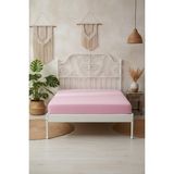 Comfort Craft Çift Kişilik Penye Lastikli Çarşaf - %100 Pamuk - 160 x 200 cm - Pembe - 200x200