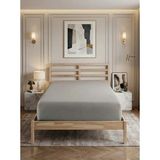 Comfort Craft Çift Kişilik Penye Lastikli Çarşaf - %100 Pamuk - 160 x 200 cm - Vizon - 200x200