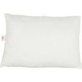 Comfort Düz Dış KUMAŞ:%100 Pamuk, Iç Dolgu: Boncuk Elyaf Yastık, Beyaz, 50X70 cm - 10 cm