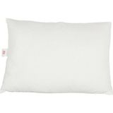 Comfort Düz Dış KUMAŞ:%100 Pamuk, Iç Dolgu: Boncuk Elyaf Yastık, Beyaz, 50X70 cm