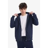 Comfort Fit Kapüşonlu İçi Yumuşak Tüylü Kalın Kumaş Hırka