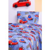 Comfort Home Araba Desenli Pamuklu Nevresim Takımı Tek Kişilik