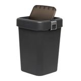 Comfort Kilitli Antrasit 18 lt Çöp Kovası