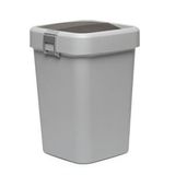 Comfort Kilitli Gri 8 lt Çöp Kovası