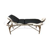 Comfort Plus Ahşap Masaj Masası Comfort Plus Ahşap 305 Siyah-Beyaz - 1