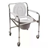 Comfort Plus DM-696 Tekerlekli Kovalı Komot Tuvalet Sandalyesi
