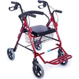 Comfort Plus DM9146 Ayak Pedallı Alüminyum RolatörTekerlekli Sandalye Gibi Kullanma Imkanı