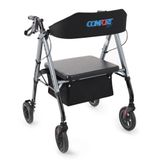 Comfort Plus Obez Alüminyum Rolatör | Geniş Gövdeli Tasarım, Yüksek Taşıma Kapasiteli Yürüteç DM-920