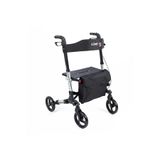 Comfort Plus Rolatör Yürüteç Gri | Alüminyum Gövde, Katlanabilir, Frenli ve Dolgu Tekerlekli DM-9102