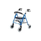 Comfort Plus Rolatör Yürüteç | Kalın Tekerlekli, 360° Dönebilen, Katlanır Alüminyum Gövde DY049146L