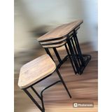 Comfort QG4YBvzLgP 4Lü Tekerlekli Zigon Sehpa