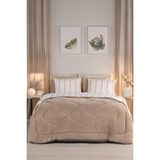 Comfort Set Yeni Nesil Wellsoft Yorganlı 2 Parça Tek Kişilik Soft Line Bej - 155 x 215 cm