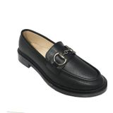 Comfort Shoes 234-24 Deri Trend Fashion Tokalı Kadın Babet