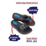comfort style Kadın Ortopedik Halluks Valgus Terlik, 36, COMFORTTD, Lacivert