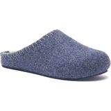 Comfortfüsse / Pine - Yün Sabo Ev Terliği ( Lacivert - Gri Yün ) - Koyu Mavi