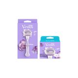 Comfortglide Breeze Kadın Tıraş Makinesi + 6 Adet Yedek Tıraş Bıçağı