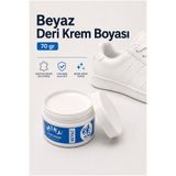 COMFORTSTEP Beyaz Deri Ayakkabı Boyası