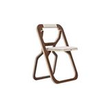 Comfy Delux Katlanabilir Yer Kaplamayan Kahve Plywood Kamp Sandalyesi