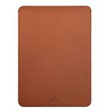Comfyable 14 inç dizüstü bilgisayar kılıfı MacBook Pro 14 M5 A3426 A3427 M4 M3 M2 M1 Pro/Max 2026-2021 ile uyumlu, ince MacBook suni deri kılıf, kahverengi