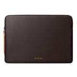 Comfyable İnce Koruyucu Dizüstü Bilgisayar Kılıfı 13-13,3 İnç 13 İnç MacBook Pro ve MacBook Air ile Uyumlu, PU Deri Çanta Su Geçirmez Kapak Dizüstü Bilgisayar Kasası Mac, Çikolata için