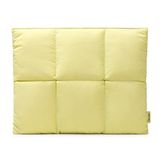 Comfyable Kabarık Dizüstü Bilgisayar Kılıfı 13 inç 14 inç, Kapitone Puffer Laptop Taşıma Çantası, MacBook Air M4 2025 M3 M2 M1 ile Uyumlu Yastık Kılıfı, MacBook Pro M4 Pro/Max, Sarı