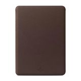 Comfyable Laptop Kılıfı 14 inç MacBook Pro M4 M3 M2 M1 Pro/Max 2024 ile Tam Uyumlu, Suni Deri Kılıf 14 inç, Kahve