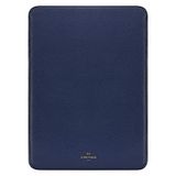 Comfyable Laptop Kılıfı 15 inç MacBook Air 15" M3 Pro/Max 2024 A3114 & M2 2023 A2941 ile Tam Uyumlu, Suni Deri Kılıf Kılıf, Gece Mavisi