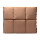 Comfyable Puffy Laptop Kılıfı 15 inç 16 inç, Kapitone Puffer Laptop Taşıma Çantası Kadınlar için Yastık Kılıfı MacBook Air 15" M3 2024 ve MacBook Pro 16 in 2024 M4, 16" Puff Kapak, Kahverengi