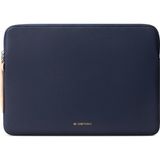 Comfyable Slim Laptop Sleeve 16 inç MacBook Pro M4 M3 M2 M1 2024-2019 ve 15 inç MacBook Air (Loose Fit) M4 2025 M3 2024 M2 ile uyumlu, ince koruyucu poliüretan deri çanta, su geçirmez kılıf, Mac için