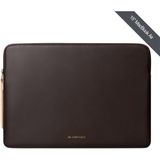 Comfyable Suya Dayanıklı 15" MacBook Air/Pro Laptop Kılıfı - M5/M4/M3/M2/M1 Uyumlu - Çikolata - Koyu Kahverengi