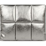 Comfyable Suya Dayanıklı Puffy Macbook Air/Pro 13.3" & 14" M5/M4/M3/M2/M1 Uyumlu Laptop Kılıfı - Gümüş