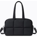 Comfyable Weekender Seyahat ve Spor Duffle Çanta – Laptop ve Ayakkabı Bölmeli, Unisex - Siyah