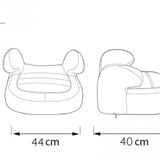 Comfymax Platinium Gray 15-36 kg Yükseltici-Oto koltuğu