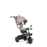 Comfymax Roadstar İtmeli Ebeveyn Kontrollü 3 tekerlekli Bebek Çocuk Bisikleti, Wood Brown, 8682476900986