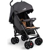 Comfymax Tam Yatar Baston Bebek Arabası 19 kg Taşıma Kapasitesi ile Storm Grey Renkli Pratik Kullanım