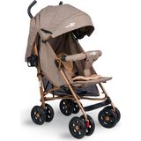 Comfymax Tam Yatar Baston Bebek Arabası Taşıma Kapasitesi ile Pratik ve Kullanışlı – Wood Brown - Açık Kahve