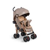 Comfymax Tam Yatar Baston Bebek Arabası – Wood Brown siyah