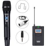 Comica CVM-WM100H Kablosuz El Mikrofonu ile UHF 48 Kanal Verici