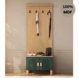 Comiet Begonya Mdf Ayaklı Tasarım Askılıklı Portmanto Ayakkabılık