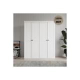 comiet Dali 4 kapılı MDF country gardırop