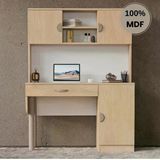 Comiet Ladin Mdf Kitaplıklı Dolaplı Çalışma Masası