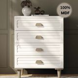 Comiet Lavanta 4 Çekmeceli MDF Şifonyer 80 cm Genişlik 41 cm Derinlik 88 cm Yükseklik - Aytaşı