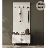 Comiet Lavanta Mdf Ayaklı Tasarım Askılıklı Portmanto Ayakkabılık - Aytaşı