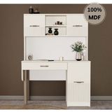Comiet Menekşe Mdf Kitaplıklı Dolaplı Çalışma Masası - 120*165 - Aytaşı