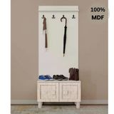 Comiet Nilüfer Mdf Ayaklı Tasarım Askılıklı Portmanto Ayakkabılık
